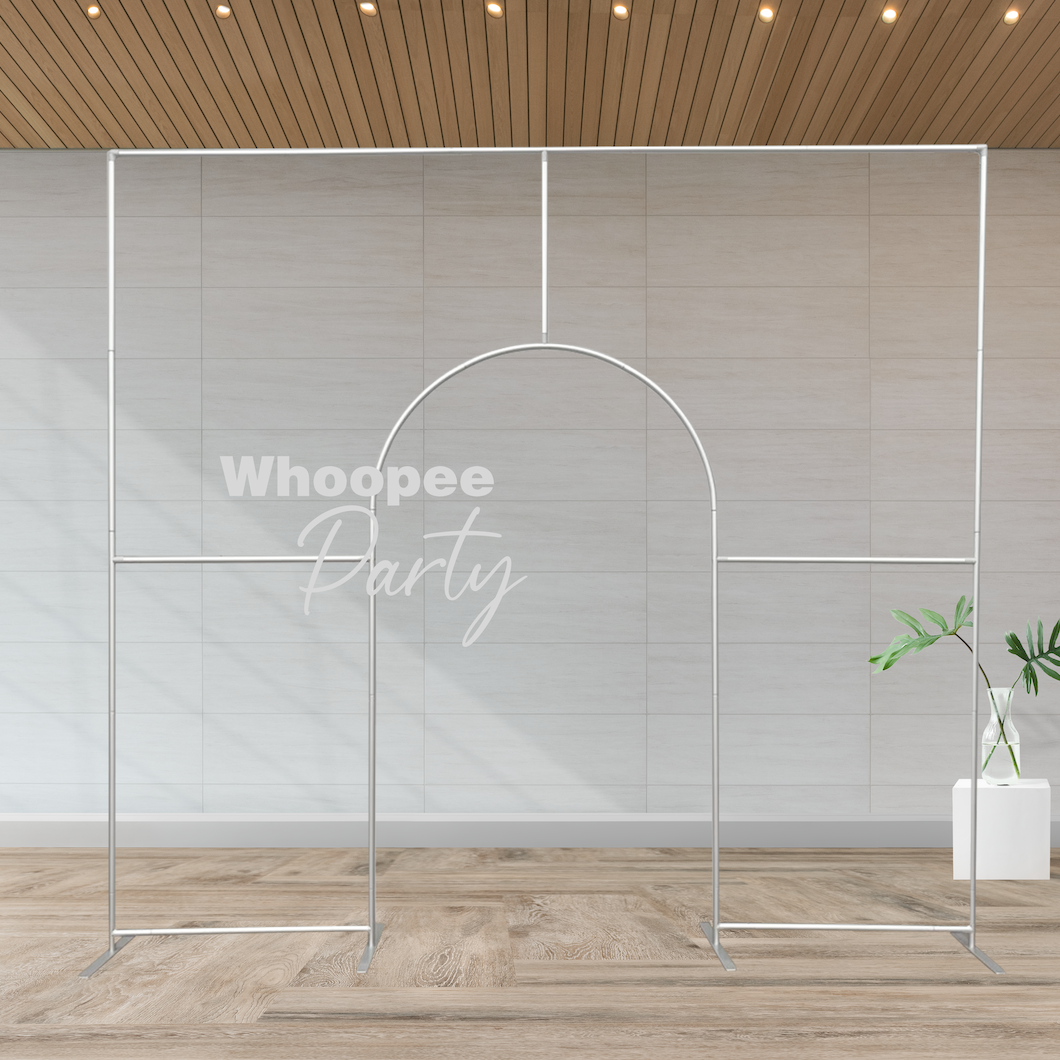 Aluminum Alloy Tube Open Door Welcome Arch Backdrop Wall Stand For Birthday Wedding Party Decoration