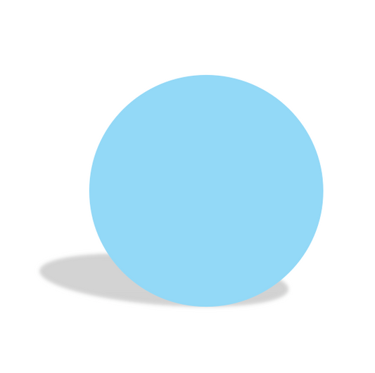 Light blue babyshower birthday party decoration round circle backdrop cover plinth cylinder pedestal cover