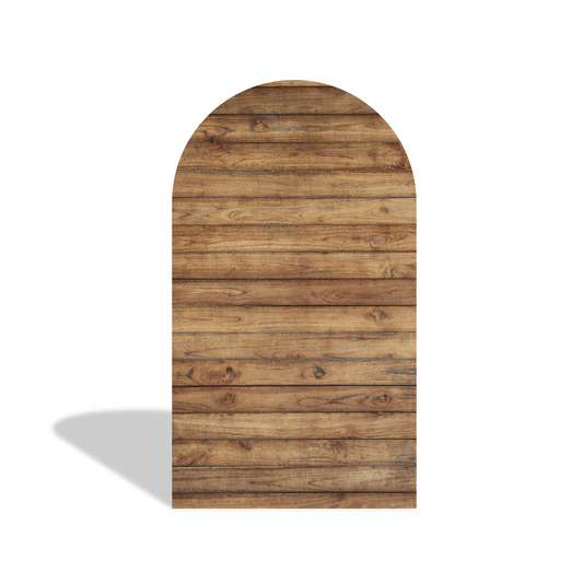 Wooden board Birthday Party Arch Backdrop Wall Cloth Cover