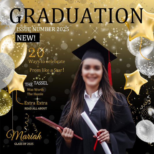 Graduation Birthday Party Decoration Fabric Background Backdrop