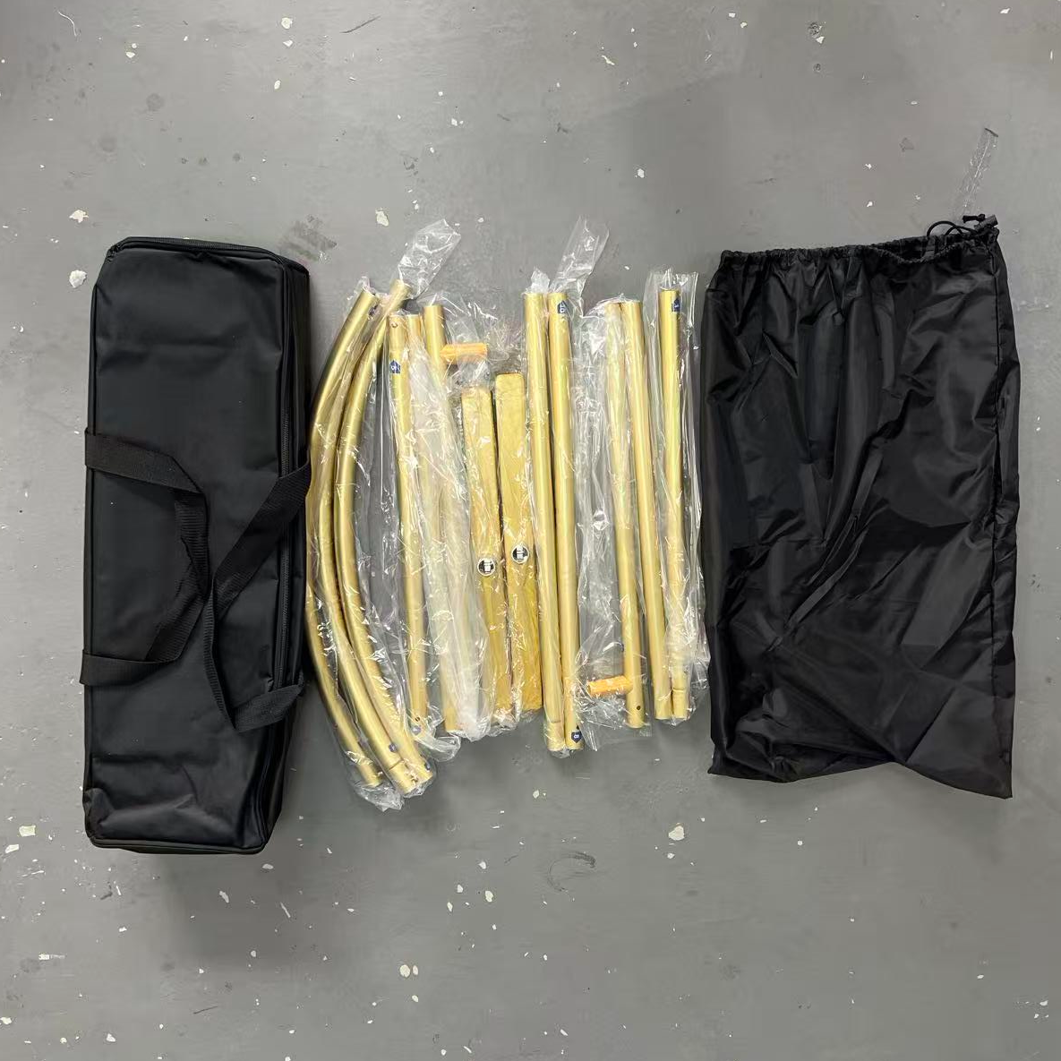 Gold Aluminum Alloy Tube Arch Backdrop Stand For Birthday Baby Shower Wedding Party Decoration