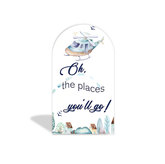 Baby Shower Birthday Party Arch Backdrop Wall Cloth Cover