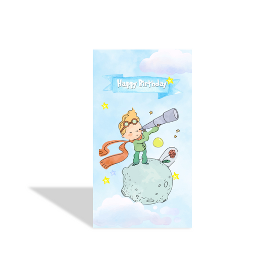 Prince Birthday Party Rectangular Backdrop Wall Cloth Cover