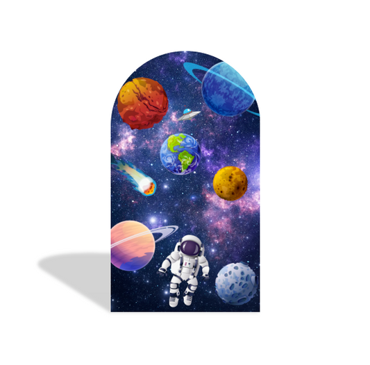 Galiaxy Plant Arch Backdrop Wall Cloth Cove