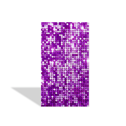 Glitter purple sequins Dreamy Disco Backdrop Party Rectangular Backdrop Wall Cloth Cover
