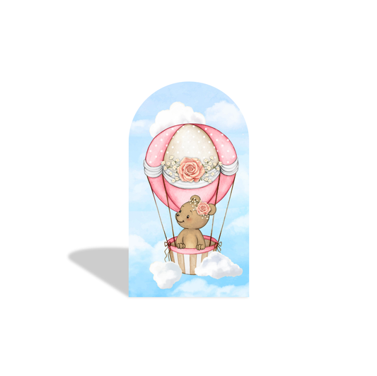 Teddy bear arch Birthday Party Arch Backdrop Wall Cloth Cover