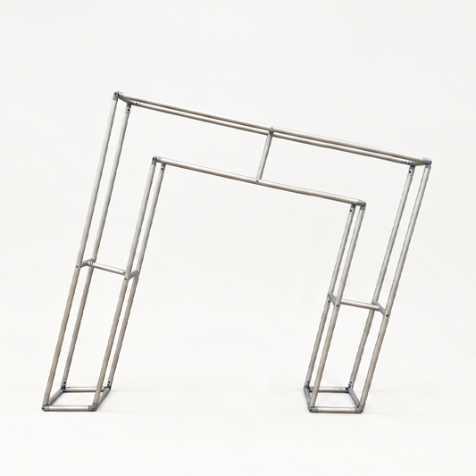 Slanted Square 3D Arch Backdrop Stand For Birthday Wedding Party Decoration Made of Aluminum Alloy Tube