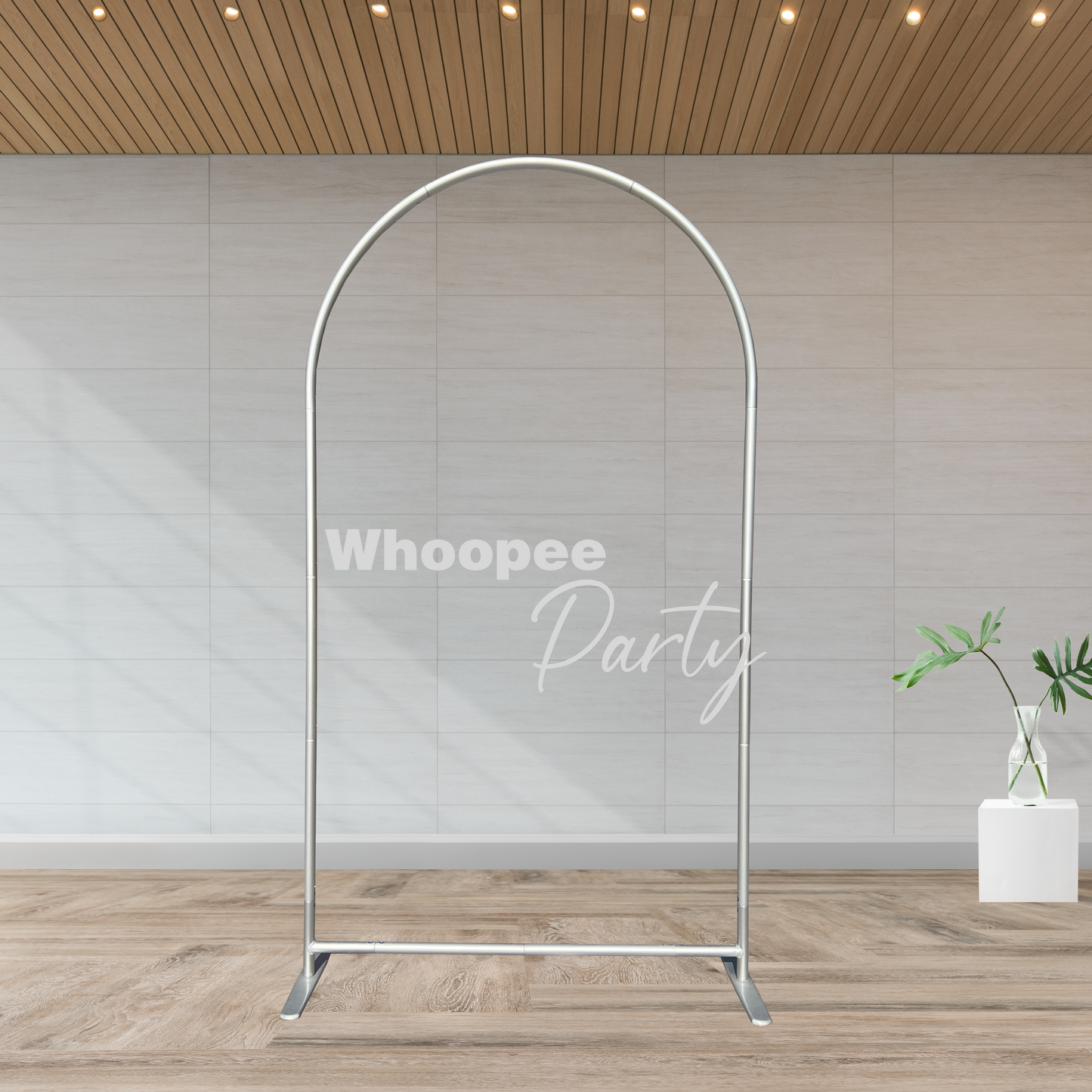 4*7Ft Aluminum Arch Backdrop Stand For Birthday Wedding Party Decoration