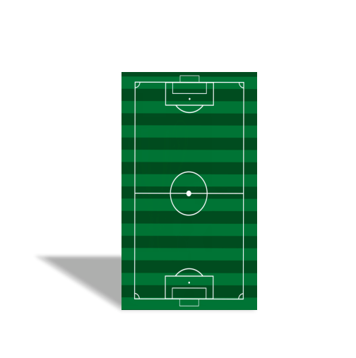 Football Birthday Party Rectangular Backdrop Wall Cloth Cover