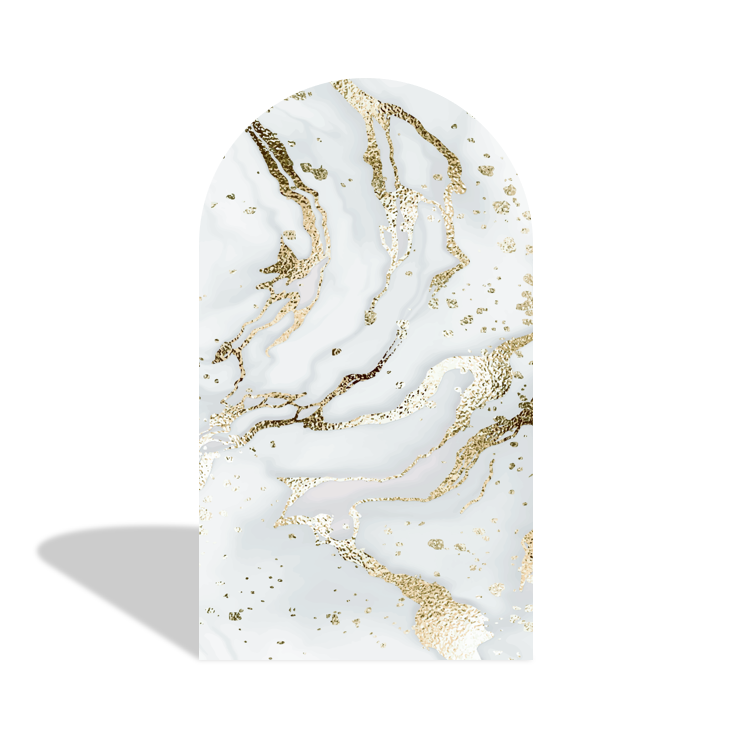 Pink Marble Upholstery Quilted Happy Birthday Party Arch Backdrop Wall Cloth Cover