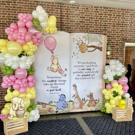 Pillow Case Photo Booth Backdrop Stand