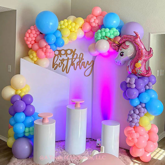 Chiara Backdrop Wall Set 4PCS Arched Stand with Covers Set