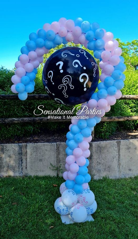 Soporte portátil resistente de 1,8 m con forma de globo de aleación de aluminio para revelar el género.