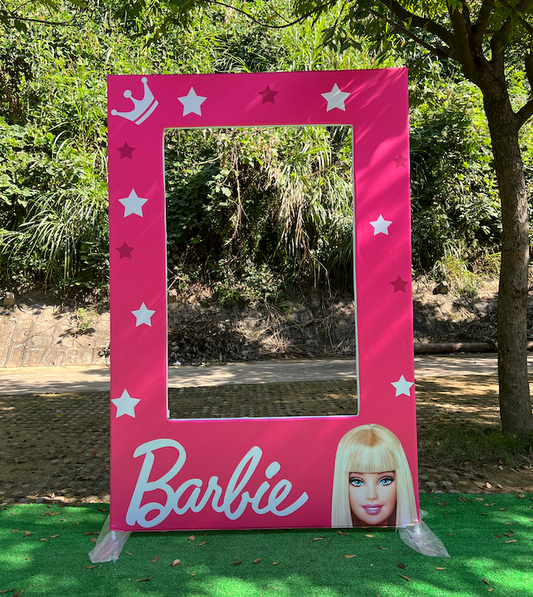 Rectangular Hollowed-out Party Backdrop Wall Made of Aluminum Alloy Tubes