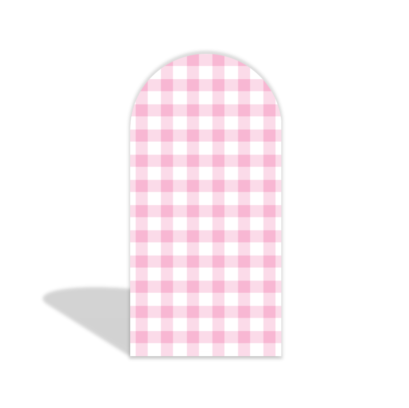 Farm themed pink house, car pattern, arch, birthday party, arch background wallpaper cover