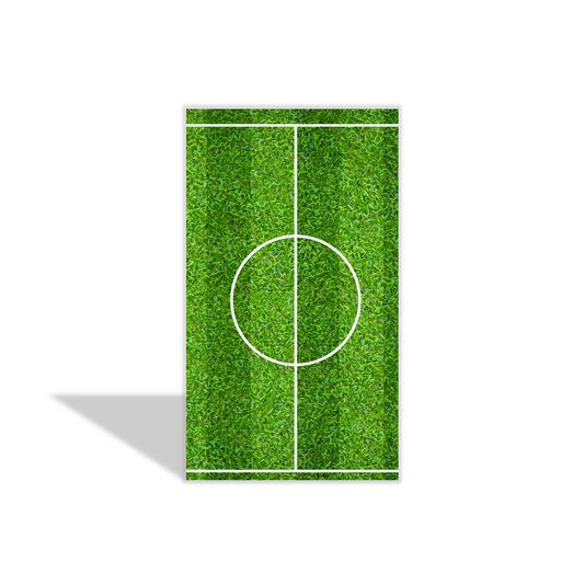 Soccer Football Field Birthday Party Rectangular Backdrop Wall Cloth Cover