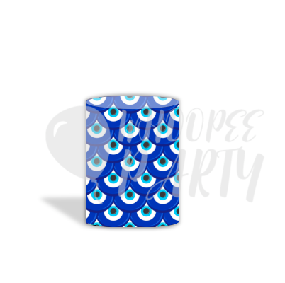 The Evil Eye Turco background Decoration Round Circle Backdrop Cover Plinth Cylinder Pedestal Cover