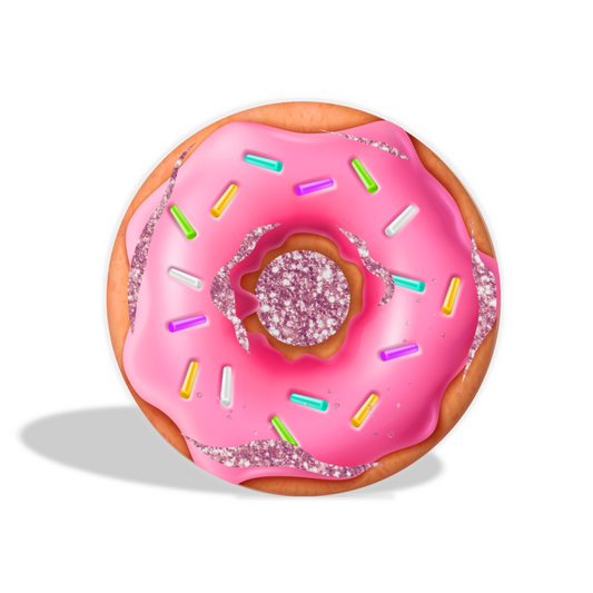 Donut theme birthday baby shower party decoration round circle backdrop cover plinth cylinder pedestal cover