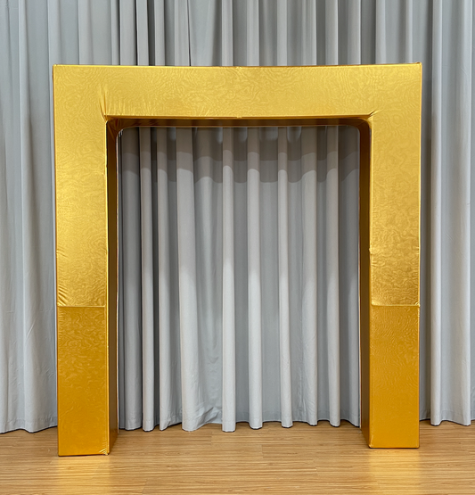 6x6.5ft 3D Square Arch Backdrop Stand For Birthday Wedding Party Decoration