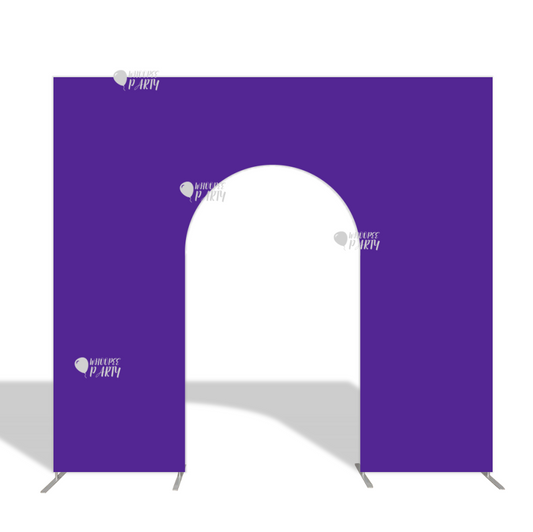 Mardi Gras Mask Purple Open Door Welcome Backdrop Wall For Birthday Baby Shower Party Decoration