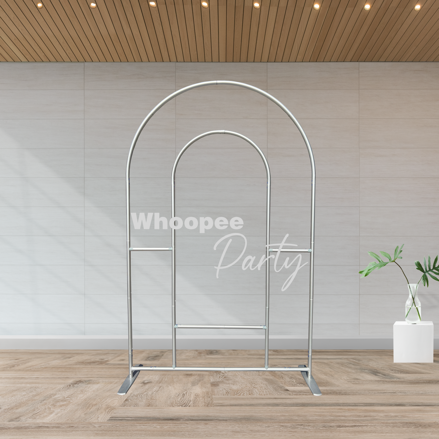 Aluminum Alloy Tube Open Door Arch Backdrop Wall Stand For Birthday Wedding Party Decoration