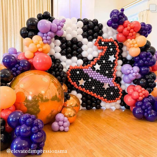 Orange Color Inflatable Mirror Ball Reusable Big Bubble Shiny Balloon Balls