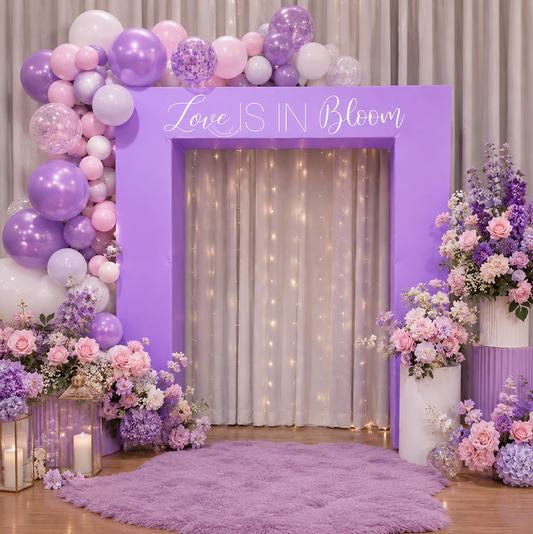 3D Rectangular Arch Backdrop Stand For Birthday Wedding Party Decoration