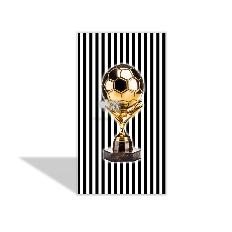 Airplane Soccer Birthday Party Rectangular Backdrop Wall Cloth Cover