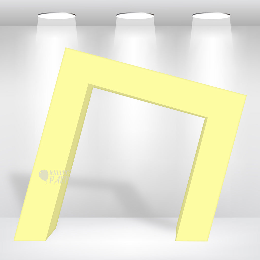 Slanted Square 3D Arch Backdrop Stand For Birthday Wedding Party Decoration Made of Aluminum Alloy Tube