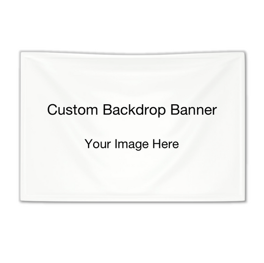 Custom Backdrop Banner For Birthday Baby Shower Wedding Party