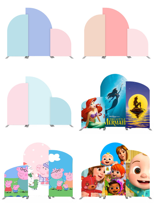 Customized Wedding Birthday Decade Baby Shower Arch Backdrop