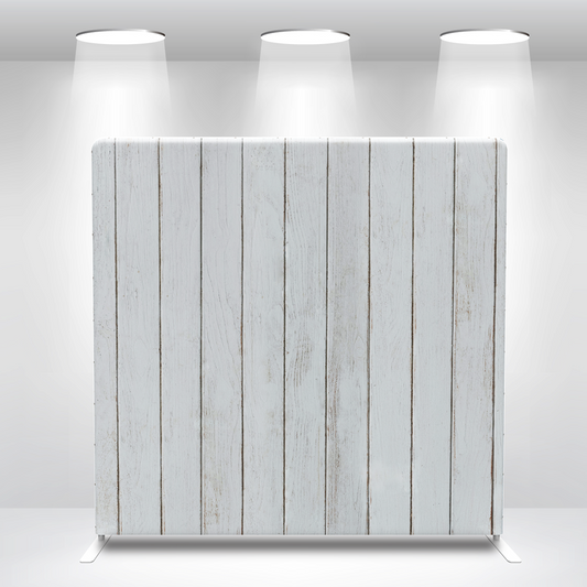 Wooden Board Wood Floor Pillow Case Photo Booth Straight Backdrop Wall Cloth Cover With Stand For Birthday Wedding Baby Shower Party