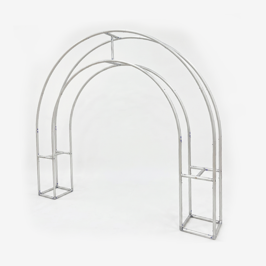 9x8ft 3D Arch Backdrop Stand For Birthday Wedding Party Decoration