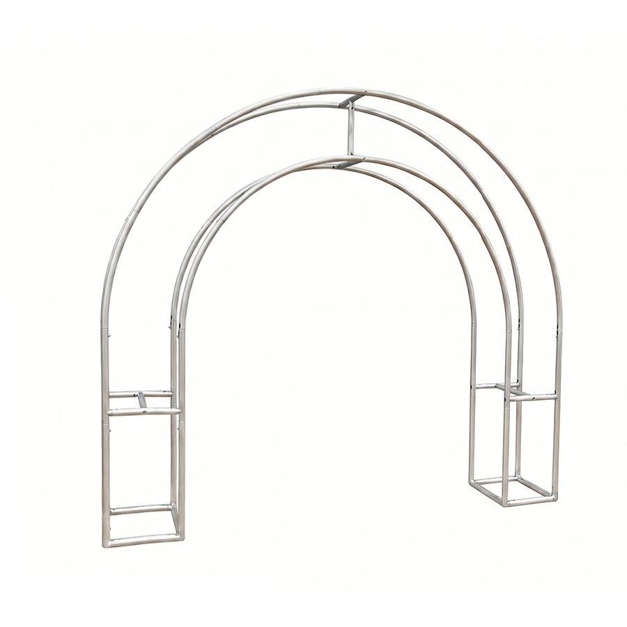 9x8ft 3D Arch Backdrop Stand For Birthday Wedding Party Decoration