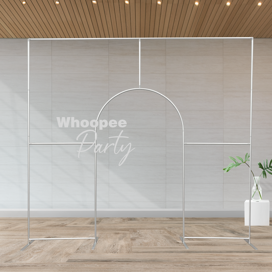 Aluminum Alloy Tube Open Door Welcome Arch Backdrop Wall Stand For Birthday Wedding Party Decoration