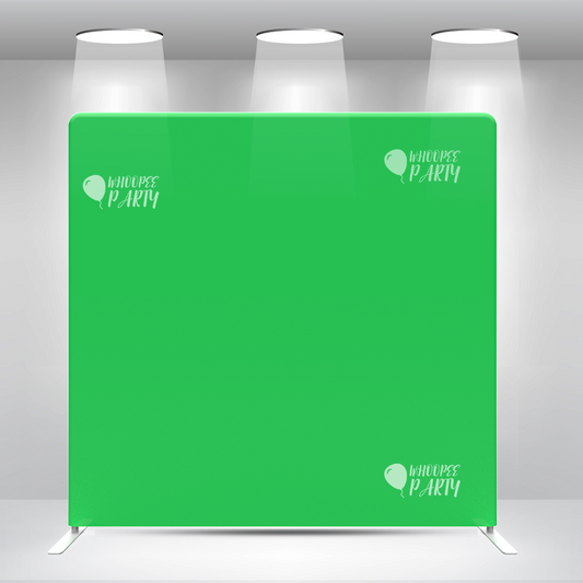 Fondo de fotografía con funda de almohada y pantalla verde Chroma Key