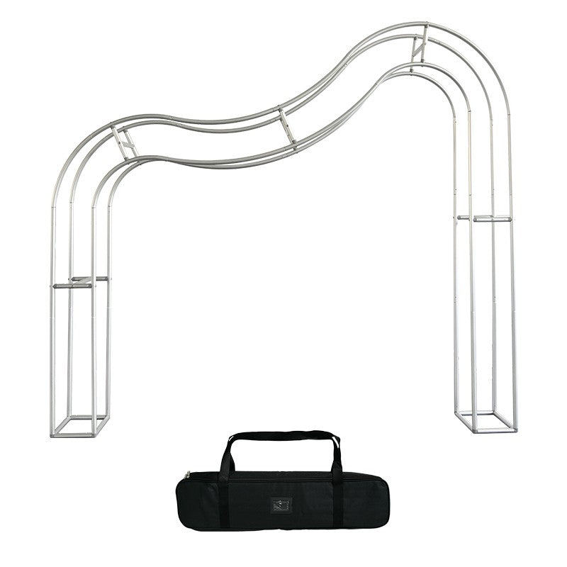 3D  Wave Arches Stand Party Backdrop Stand
