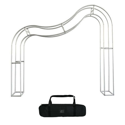 3D  Wave Arches Stand Party Backdrop Stand