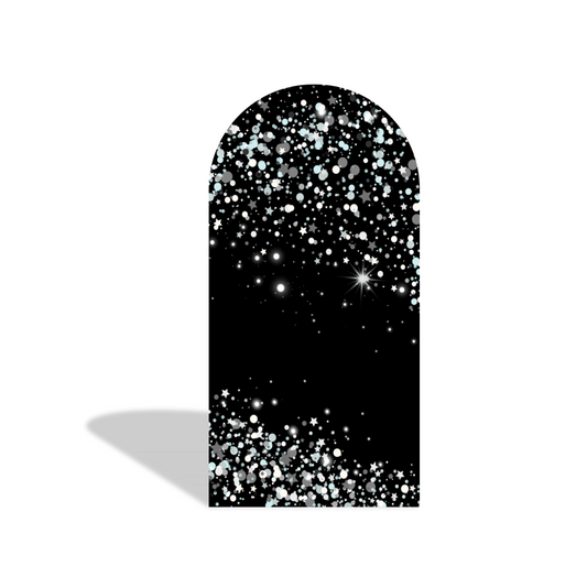 Happy 60th Birthday Party Arch Backdrop  Wall Cloth Cover