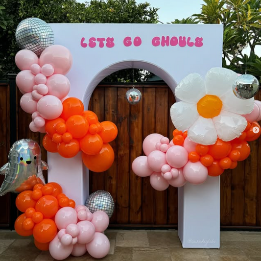 Aluminum Alloy Tube 3D Open Door Welcome Arch Backdrop Wall Stand For Birthday Wedding Party Decoration