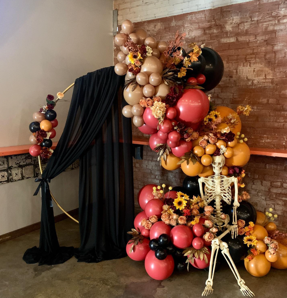 6.6ft Gold Aluminum Alloy Round Circle Balloon Arch Backdrop Stand For Wedding Birthday Baby Shower Party Decoration