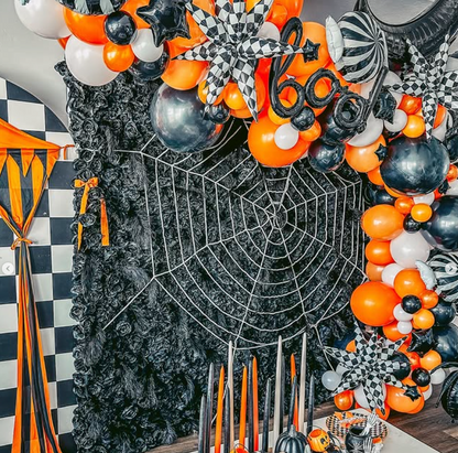 Handmade Artificial Fabric Rolling Up Curtain Black Rose Flower Wall Backdrop For Birthday Wedding Decor