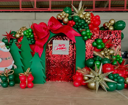 8ft by 8ft Red Sequin Shimmer Backdrop Wall Panels For Birthday Wedding Baby Shower Bridal