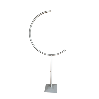 Arco de globos redondo de flores de 1 m: construye 4 formas: signo de interrogación, luna, círculo y semicírculo