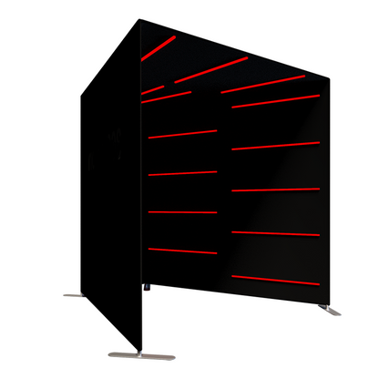 VOGUE LED Video Photo Booth Enclosure