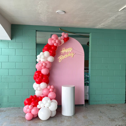 Chiara Ripple Spiral Birthday Baby Shower Party Arch Backdrop Wall Cloth Cover