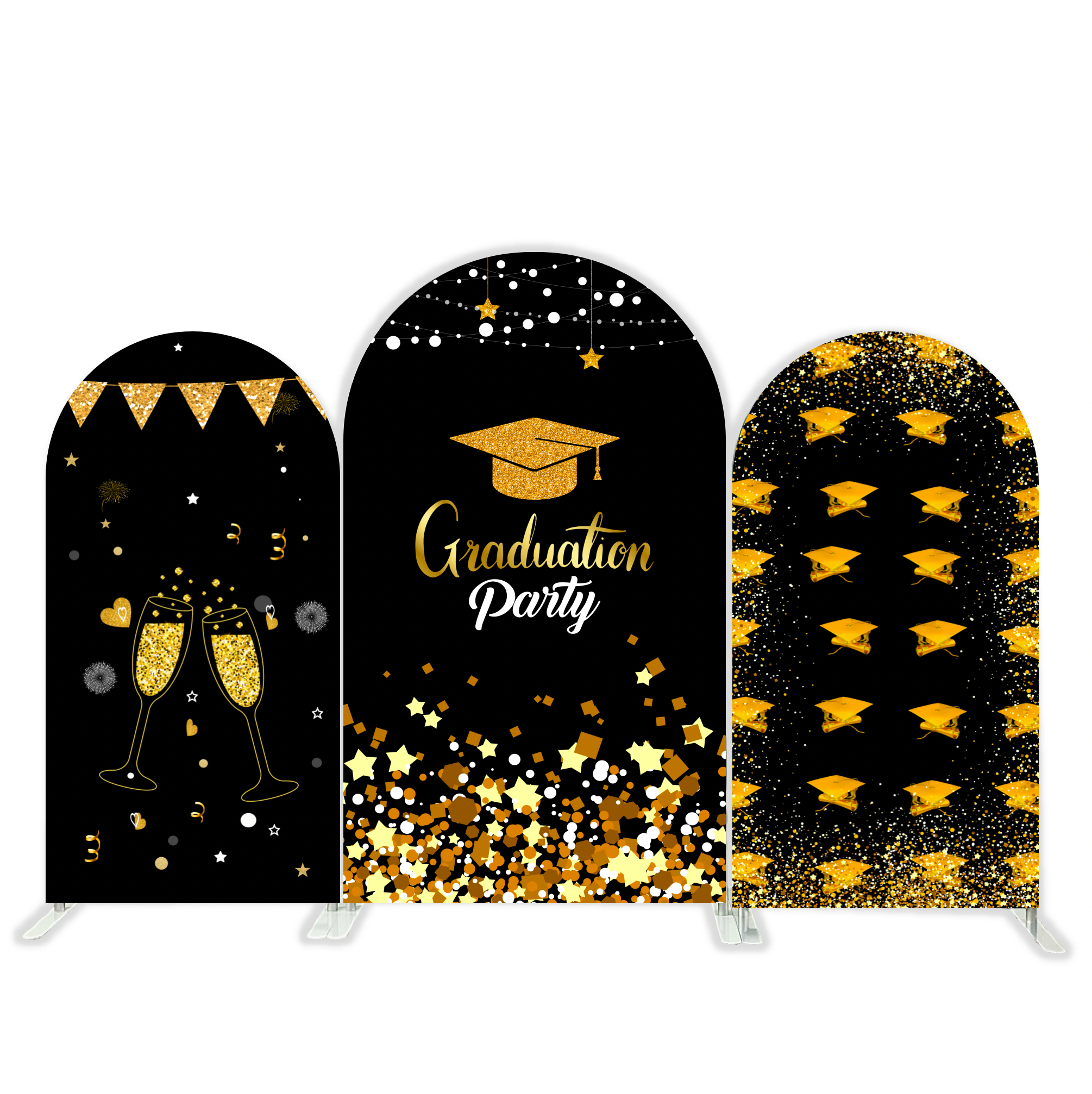 Sign Backdrop Graduation Graduation Grads Party Arch Backdrop Wall Cloth Cover – WhoopeeParty