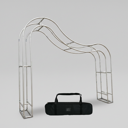 3D  Wave Arches Stand Party Backdrop Stand