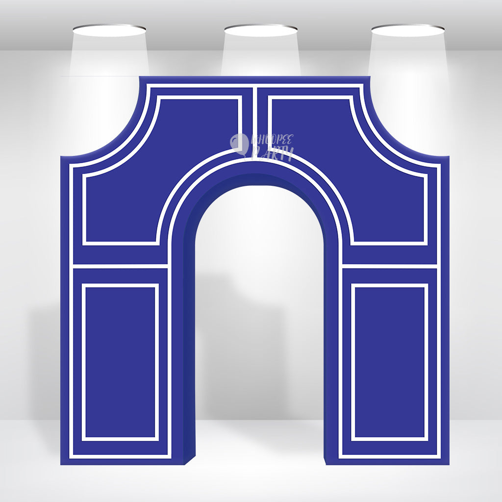 8x8ft 10x10ft Arc de Triomphe Party Backdrop Stand Triumphal Backdrop