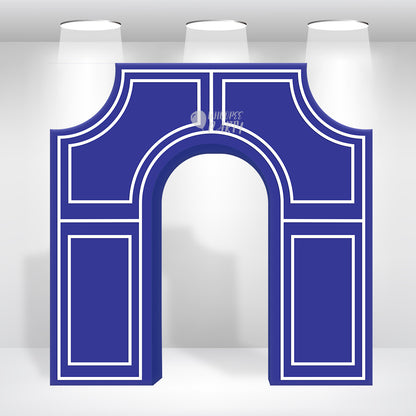 8x8ft 10x10ft Arc de Triomphe Party Backdrop Stand Triumphal Backdrop